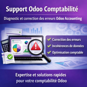 Diagnostic et correction des erreurs Odoo Accounting