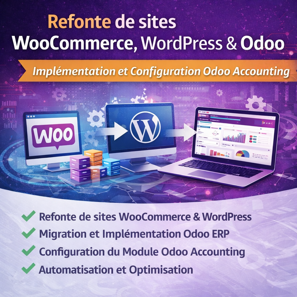 Implémentation et Configuration Odoo Accounting