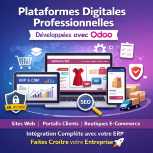 Création de Plateformes Digitales Professionnelles avec Odoo