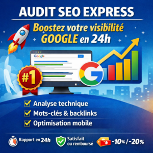 Audit SEO Professionnel – Analyse complète pour atteindre la 1ère page Google