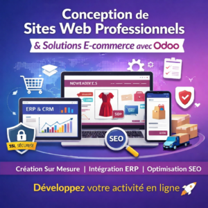 Conception de Sites Web Professionnels et Solutions E-commerce avec Odoo