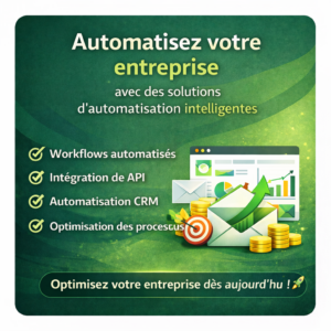 Automatisez votre entreprise avec des solutions d’automatisation intelligentes