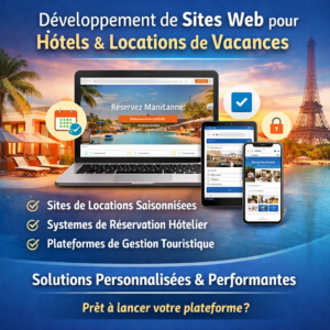 Création de Site de Réservation Hôtelière et Plateforme de Location Saisonnière