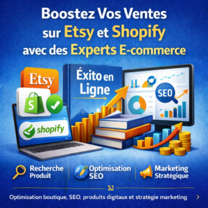 Boostez Vos Ventes sur Etsy et Shopify avec des Experts