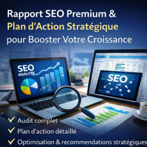 Rapport SEO Premium & Plan d’Action Stratégique pour Booster Votre Croissance
