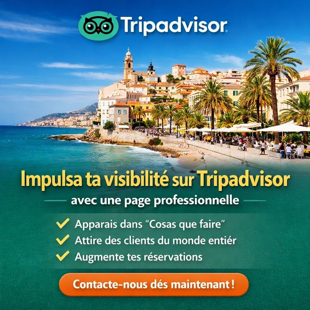 Boostez votre visibilité sur Tripadvisor avec une page professionnelle optimisée