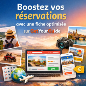 Boostez vos réservations avec une fiche optimisée sur GetYourGuide
