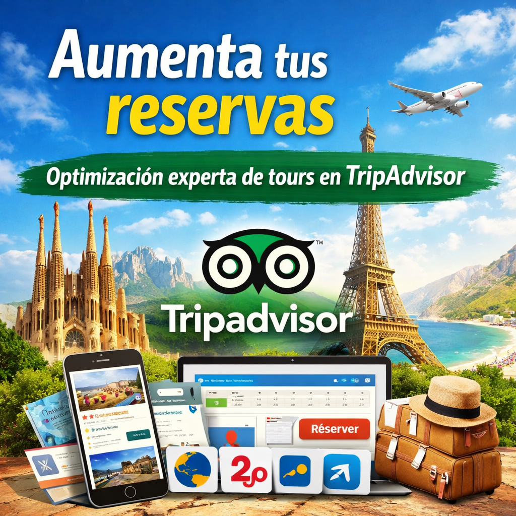 Augmentez vos réservations avec l’optimisation experte de vos tours sur TripAdvisor