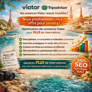 Augmentez vos réservations grâce à une optimisation experte Viator