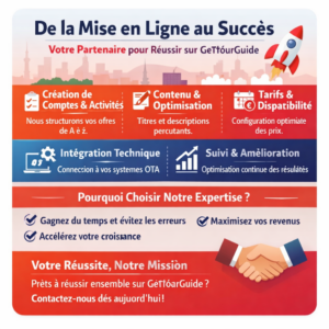 Développez vos expériences avec un accompagnement complet et performant