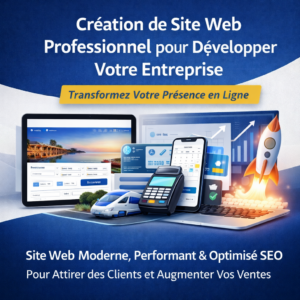 Création de Site Web Professionnel pour Développer Votre Entreprise