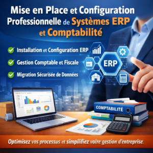 Configuration Professionnelle ERP, Comptabilité et Gestion d’Entreprise