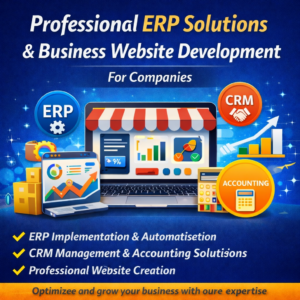 Professional ERP Solutions & Business Website Development for Companies