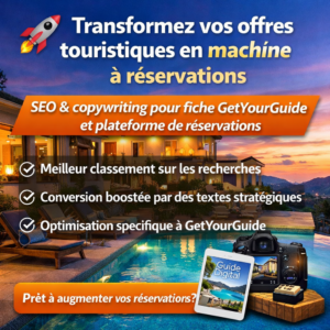 Transformez vos expériences en machine à réservations avec un contenu optimisé
