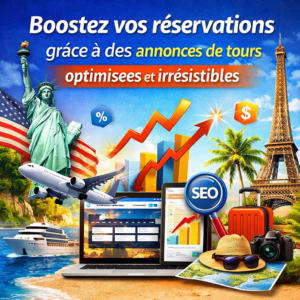 Boostez vos réservations grâce à des annonces de tours optimisées et irrésistibles