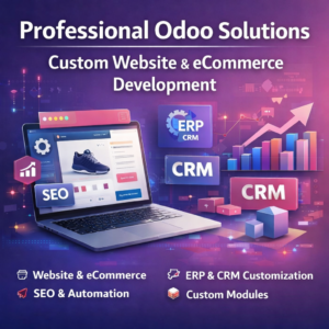 Custom Odoo Website & eCommerce Development for Modern Businesses
