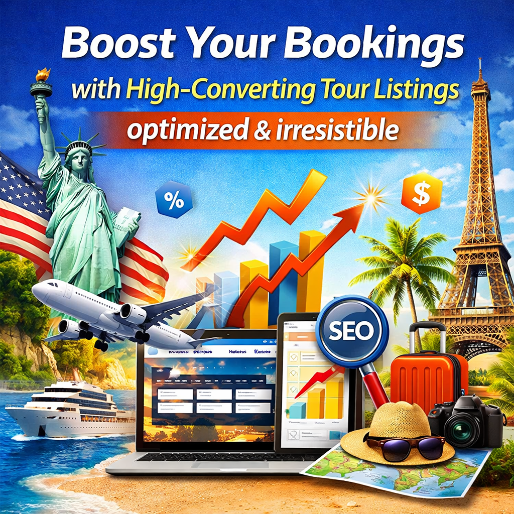 Boost Your Bookings with High-Converting Tour Listings