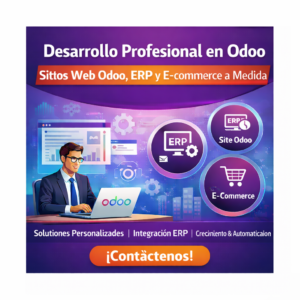 Desarrollo Profesional en Odoo: Sitios Web Odoo, ERP y E-commerce a Medida