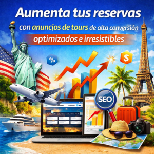 Aumenta tus reservas con anuncios de tours de alta conversión