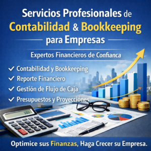Servicios Profesionales de Contabilidad y Bookkeeping para Empresas
