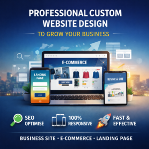 Professional Custom Website Design to Grow Your Business