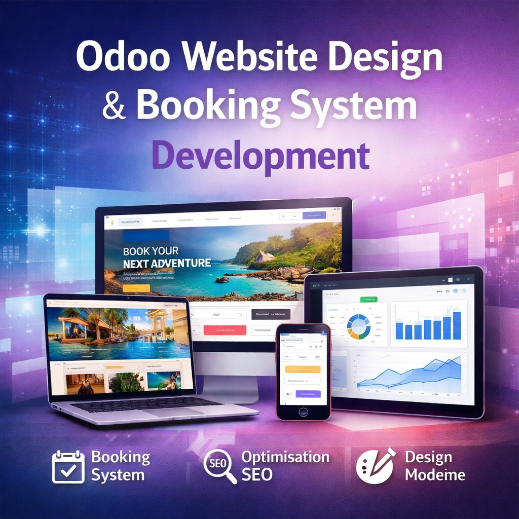 Odoo Website Design ; Booking System Development
