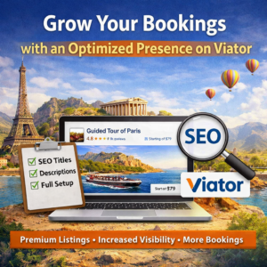 Grow Your Bookings with an Optimized Presence on Viator