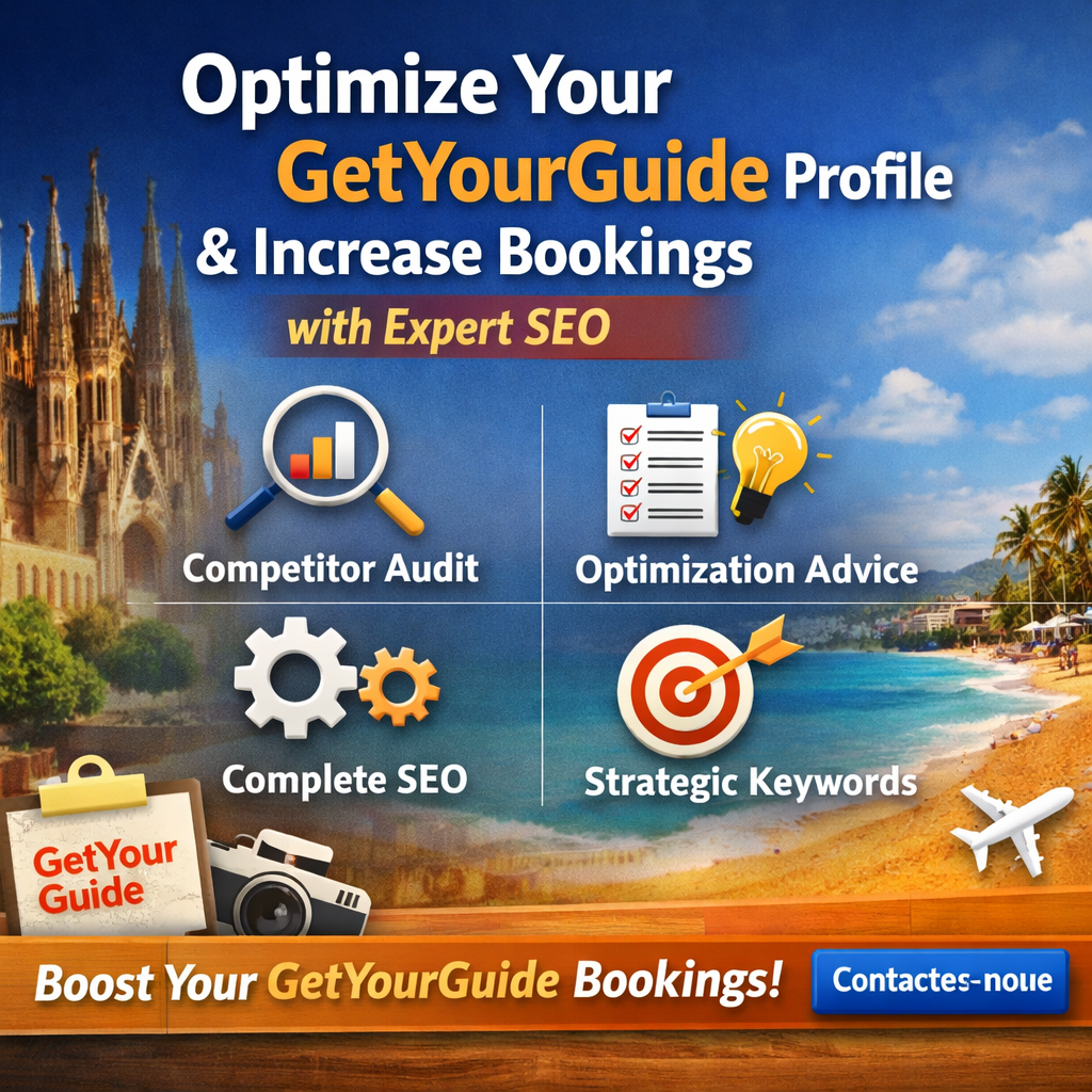 Optimize Your GetYourGuide Profile Increase Bookings with Expert SEO