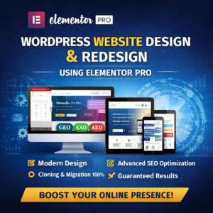 WordPress Website Design & Redesign with Elementor Pro