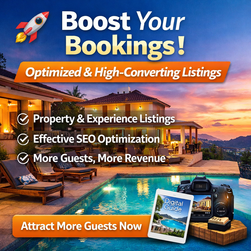 Boost Your Bookings with High-Converting, Optimized Listings