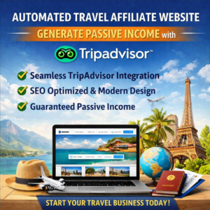 Automated Travel Affiliate Website Design