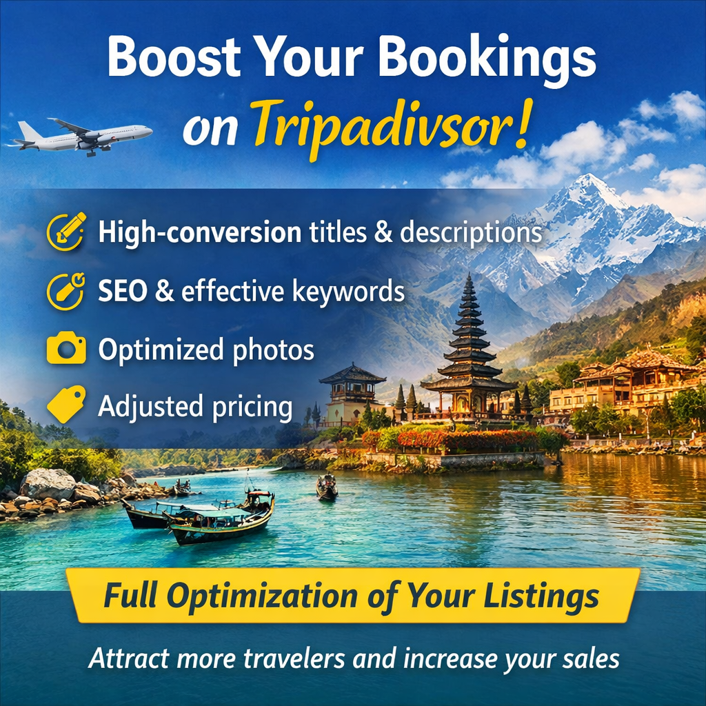 Boost Your Tripadvisor Bookings with Professional Listing Optimization