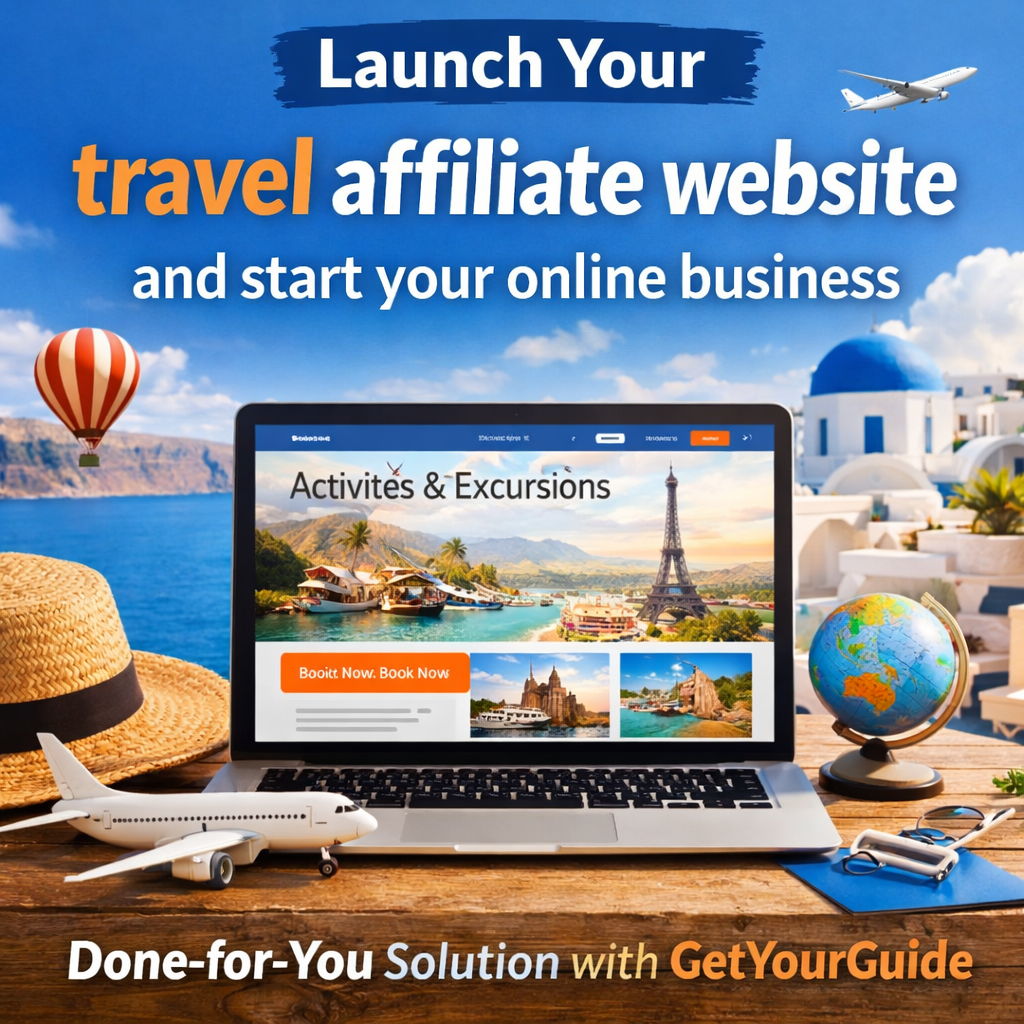 Launch Your Travel Affiliate Website and Start Your Online Business
