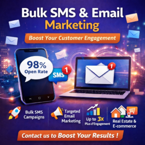 Bulk SMS & Email Marketing Services to Boost Your Customer Engagement