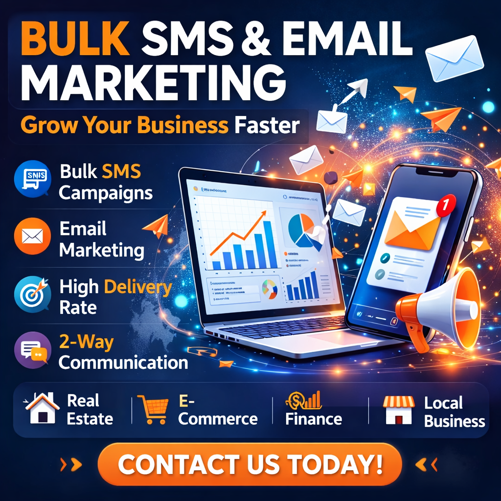 Bulk SMS & Email Marketing Services to Grow Your Business