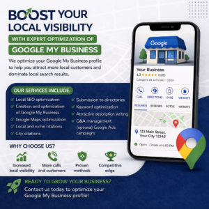 Boostez votre visibilité locale avec une optimisation experte Google Business Profile