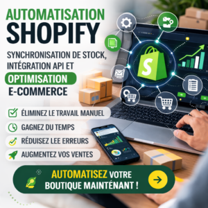 synchronisation des stocks, intégration API et optimisation de votre e-commerce