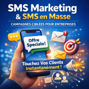 Boostez votre communication avec nos solutions professionnelles de SMS Marketing