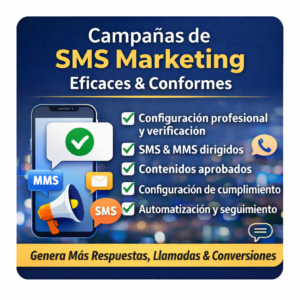 Configuración Profesional de SMS Marketing y Gestión de Campañas de Alto