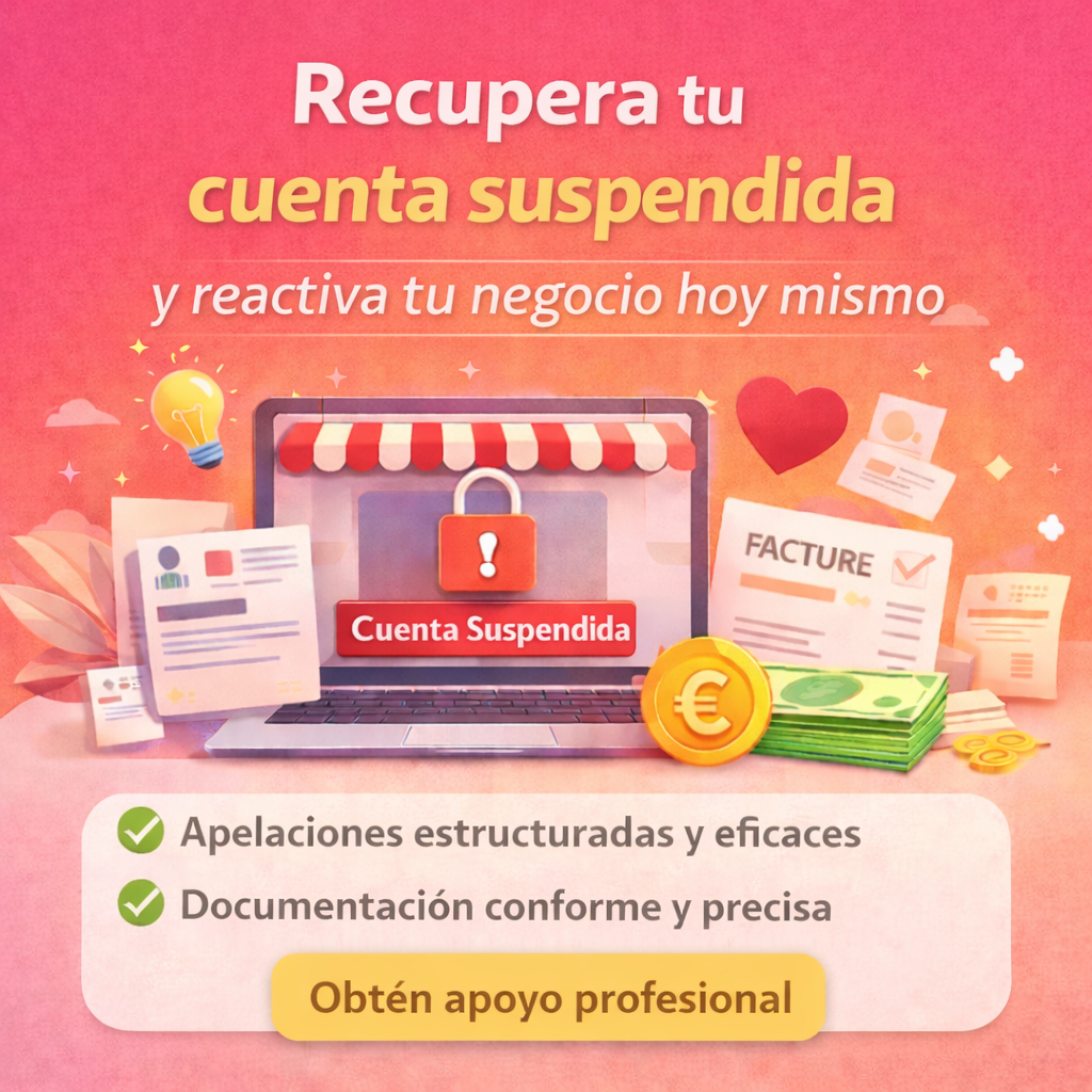 Servicio de rehabilitación de cuenta e-commerce