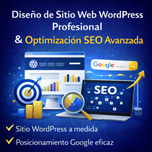 Diseño Profesional de Sitio WordPress con Optimización SEO Avanzada