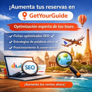Aumenta tus reservas en GetYourGuide con una optimización experta de tus tours
