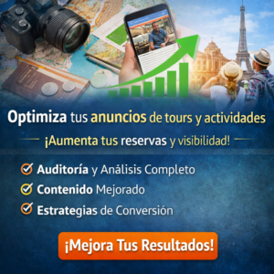 Optimización profesional de anuncios para aumentar tus reservas