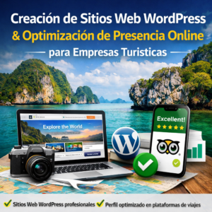 Creación de Sitios Web WordPress y Optimización de Presencia Online para Empresas Turísticas