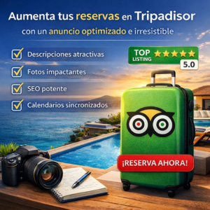 Aumenta tus reservas en Tripadvisor con un anuncio optimizado e irresistible