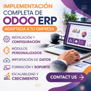 Implementación Completa de Odoo ERP Adaptada a tu Empresa