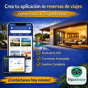 Crea tu aplicación de reservas de viajes conectada a Tripadvisor