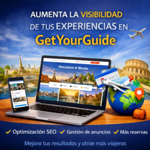 Aumenta la visibilidad de tus experiencias en GetYourGuide