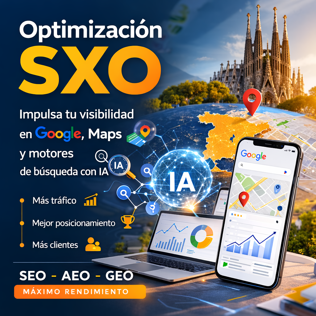Optimización SXO: Mejora tu Visibilidad en Google, Maps y Motores de Búsqueda