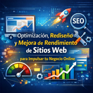 Optimización, Rediseño y Mejora de Rendimiento de Sitios Web para Impulsar tu Negocio Online